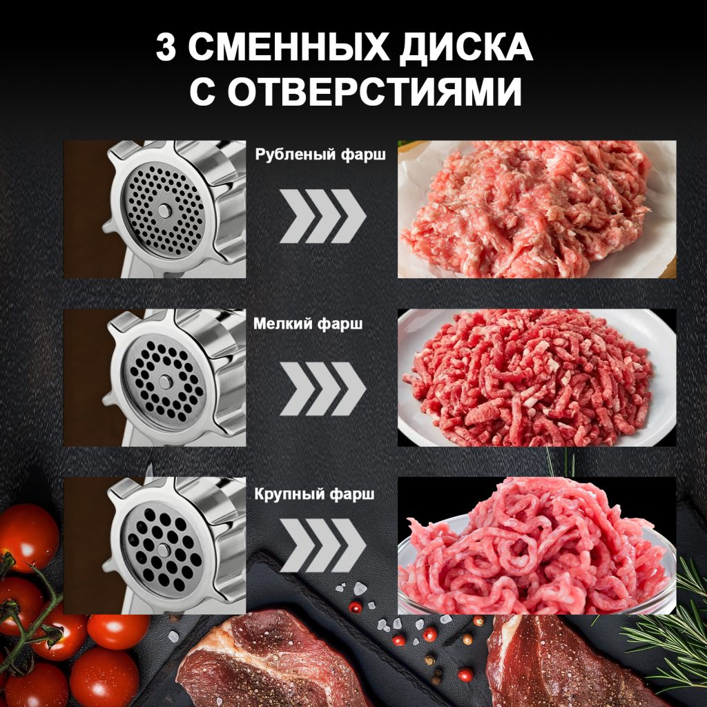 Мясорубки Электрические OLM-JRS003