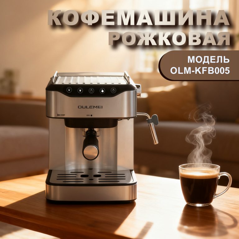 Кофемашина Рожковая OLM KFB005 (1)