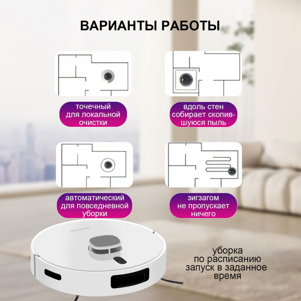 Робот-пылесос OLM-XCY016