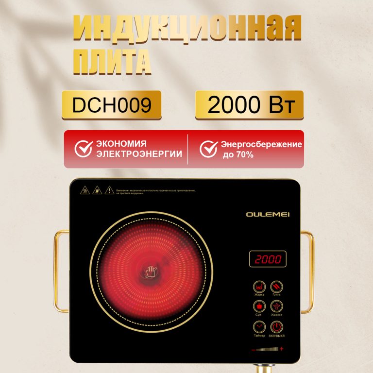 Плита Индукционная Настольная OLM-DCH009