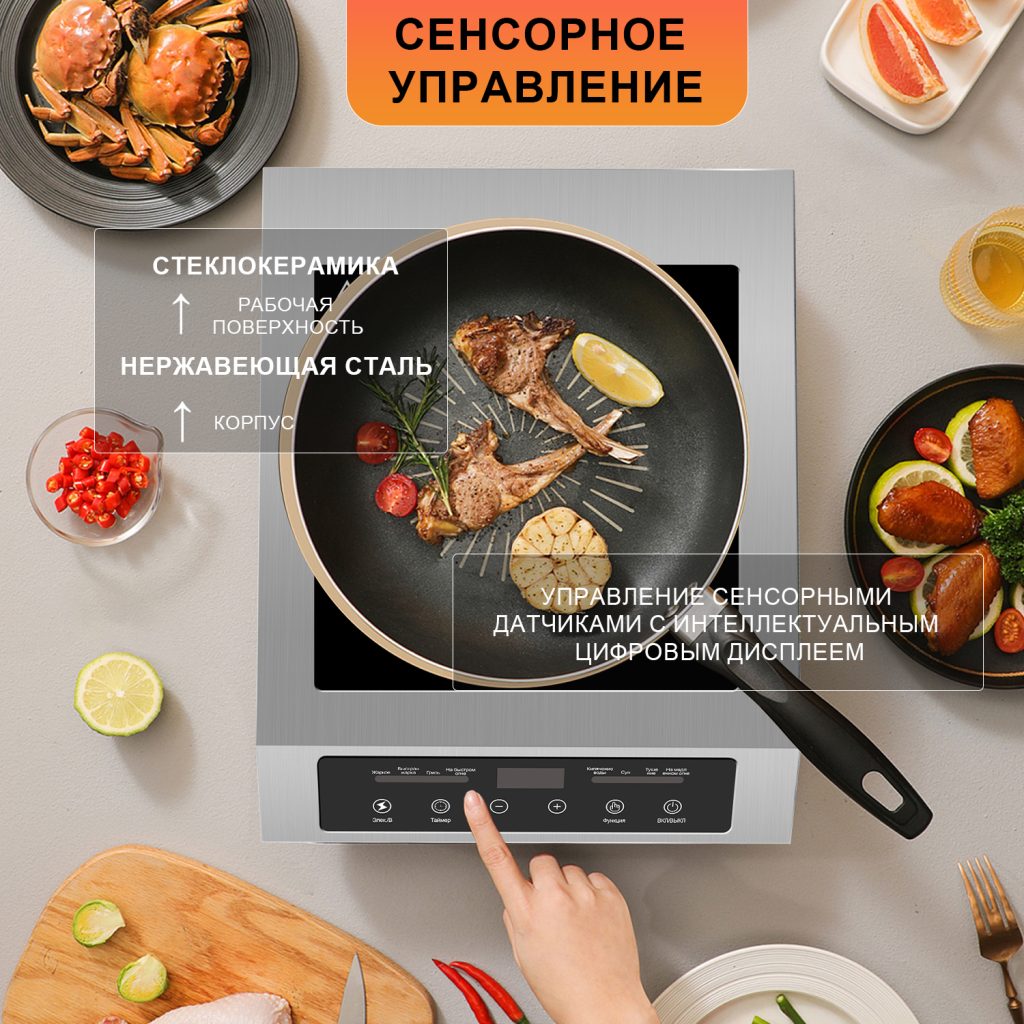 Плита Индукционная Настольная OLM-DCH017