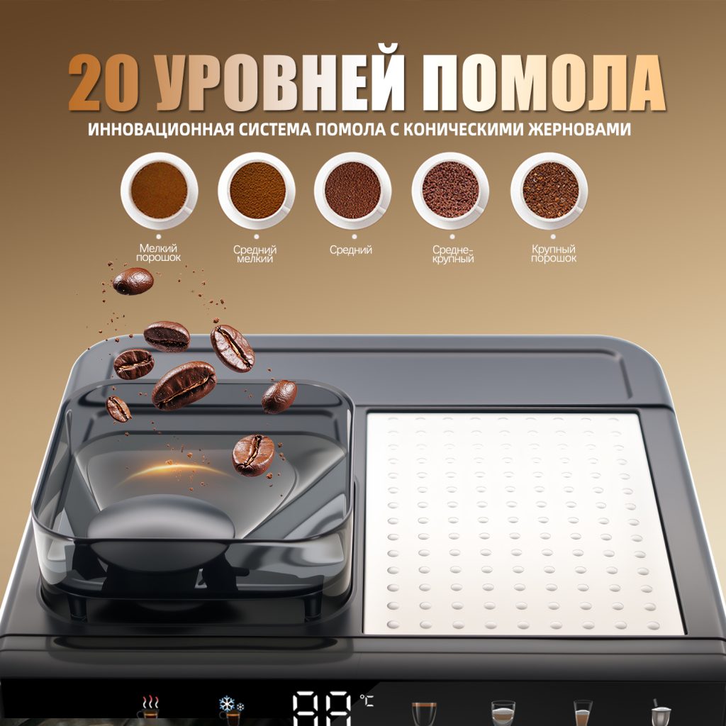 Кофемашина Рожковаяа OLM-KFA034